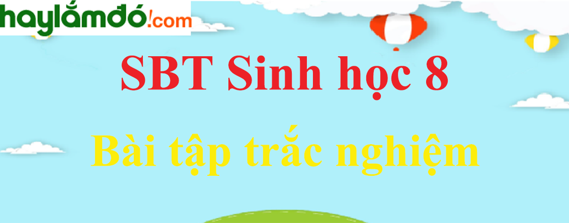 Bài tập trắc nghiệm trang 19, 20, 21, 22, 23 SBT Sinh học 8