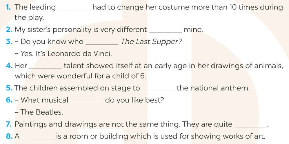 SBT Tiếng Anh 7 trang 28, 29, 30 Unit 4 Vocabulary & Grammar | Giải Sách bài tập Tiếng Anh 7 Kết nối tri thức