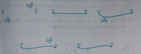 Giải sách bài tập Tin học lớp 3 Bài 6: Vẽ đường cong