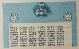 Gõ tự do bằng phần mềm Mario với hàng phím cơ bản