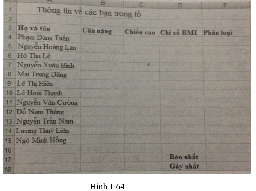 Bài 20 trang 36 Sách bài tập Tin học lớp 7 | Giải sách bài tập Tin học 7 hay nhất tại VietJack
