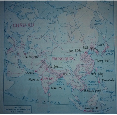 Tập bản đồ Địa Lí 7 Bài 4: Thực hành: Phân tích lược đồ dân số và tháp tuổi | Giải tập bản đồ Địa Lí 7