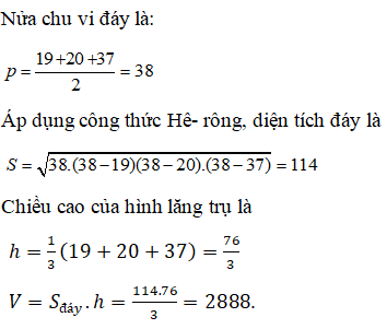 Giải Toán 12 nâng cao | Giải bài tập Toán lớp 12 nâng cao