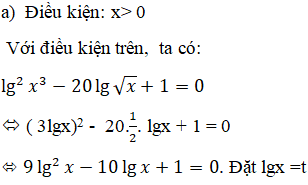 Giải Toán 12 nâng cao | Giải bài tập Toán lớp 12 nâng cao