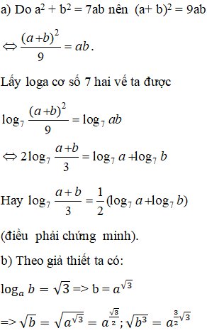 Giải Toán 12 nâng cao | Giải bài tập Toán lớp 12 nâng cao