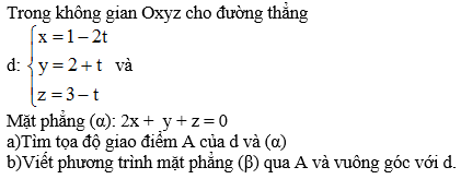 Giải bài 10 trang 101 sgk Hình học 12 | Để học tốt Toán 12