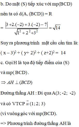 Giải bài 12 trang 101 sgk Hình học 12 | Để học tốt Toán 12