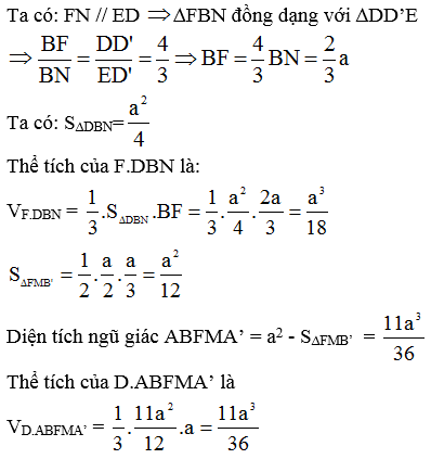 Giải bài 12 trang 27 sgk Hình học 12 | Để học tốt Toán 12