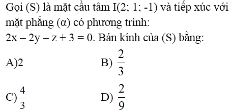 Giải bài 15 trang 97 sgk Hình học 12 | Để học tốt Toán 12