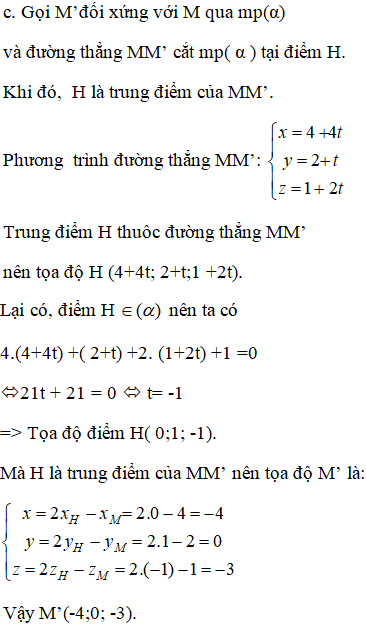 Giải bài 16 trang 102 sgk Hình học 12 | Để học tốt Toán 12