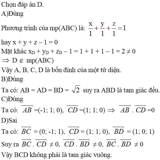 Giải bài 4 trang 94 sgk Hình học 12 | Để học tốt Toán 12