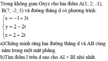 Giải bài 4 trang 99 sgk Hình học 12 | Để học tốt Toán 12