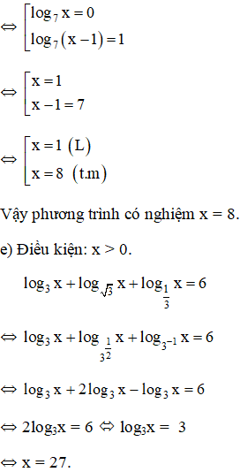 Giải bài 7 trang 90 sgk Giải tích 12 | Để học tốt Toán 12