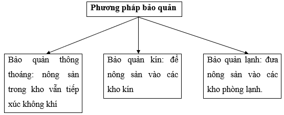 Bài 20: Thu hoạch, bảo quản và chế biến nông sản