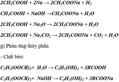 Bài 56: Ôn tập cuối năm: Phần 2: Hóa hữu cơ