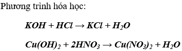 Bài 7: Tính chất hóa học của bazơ