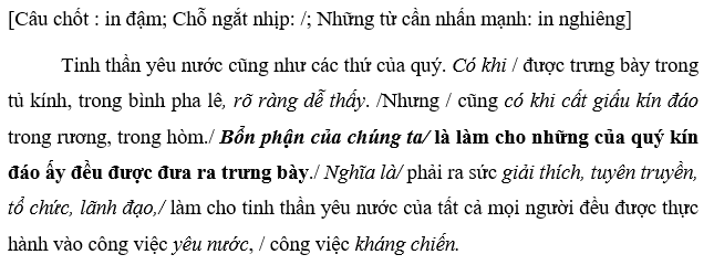 Giải VBT Ngữ Văn 7 Hoạt động ngữ văn