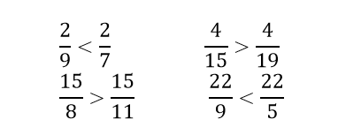Giải Vở bài tập Toán 5 Bài 4: Ôn tập: So sánh hai phân số (tiếp theo) trang 6 | Giải vở bài tập Toán lớp 5