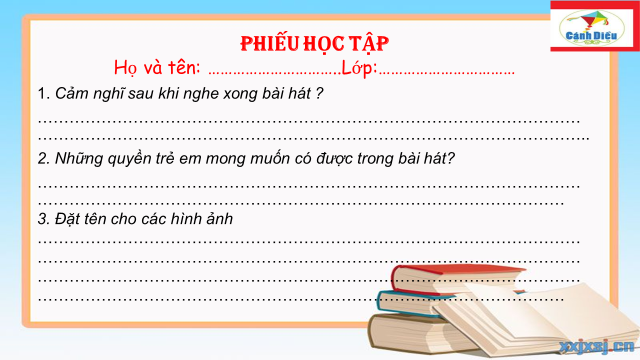 Giáo án GDCD 6 Bài 12: Quyền trẻ em | Cánh diều