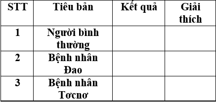 Giáo án Sinh học 12 Bài 7: Thực hành: Quan sát các dạng đột biến số lượng nhiễm sắc thể | Giáo án Sinh học 12 mới, chuẩn nhất