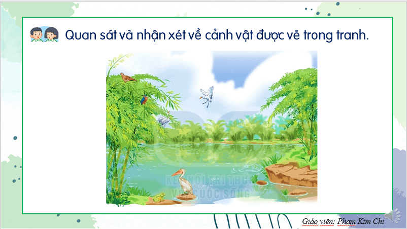 Giáo án điện tử Bờ tre đón khách lớp 2 | PPT Tiếng Việt lớp 2 Kết nối tri thức