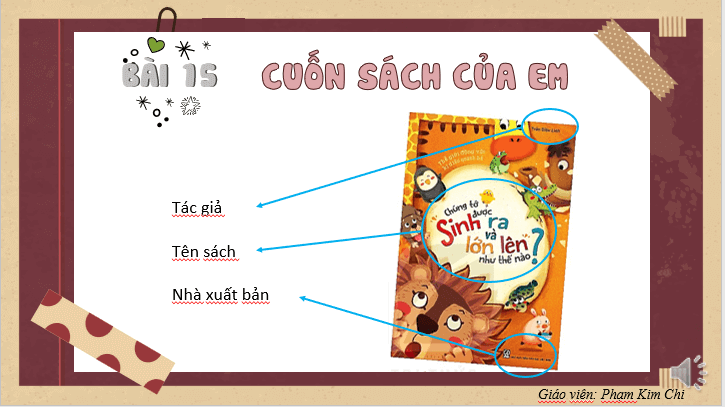 Giáo án điện tử Cuốn sách của em lớp 2 | PPT Tiếng Việt lớp 2 Kết nối tri thức