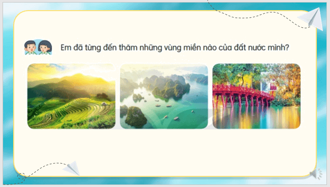 Giáo án điện tử Tên các miền đất nước lớp 2 | PPT Tiếng Việt lớp 2 Kết nối tri thức