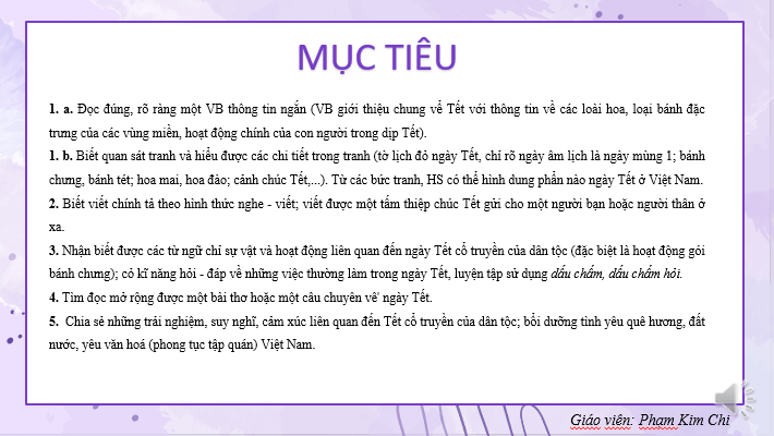 Giáo án điện tử Tết đến rồi lớp 2 | PPT Tiếng Việt lớp 2 Kết nối tri thức