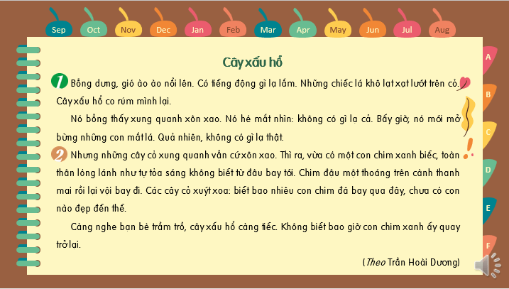 Giáo án điện tử Cây xấu hổ lớp 2 | PPT Tiếng Việt lớp 2 Kết nối tri thức