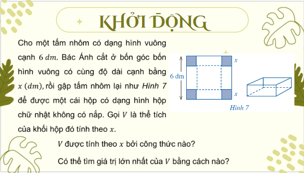 Giáo án điện tử Toán 12 Bài 2: Giá trị lớn nhất và giá trị nhỏ nhất của hàm số | PPT Toán 12