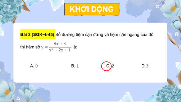 Giáo án điện tử Toán 12 Bài tập cuối chương 1 | PPT Toán 12