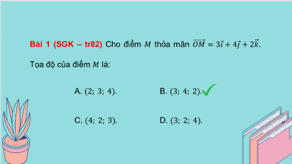 Giáo án điện tử Toán 12 Bài tập cuối chương 2 | PPT Toán 12