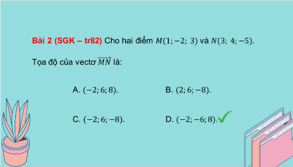 Giáo án điện tử Toán 12 Bài tập cuối chương 2 | PPT Toán 12