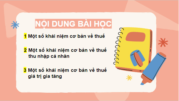 Giáo án điện tử Toán 12 Cánh diều Chủ đề 1: Một số vấn đề về thuế | PPT Toán 12