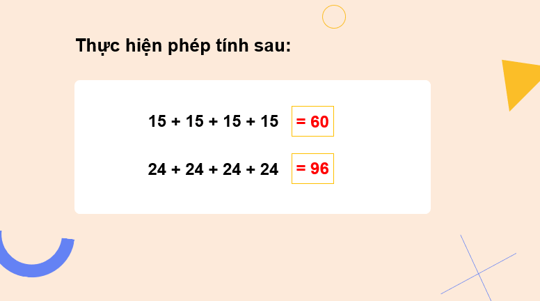 Giáo án điện tử Toán lớp 2 Bài 37: Phép nhân | PPT Toán lớp 2 Kết nối tri thức