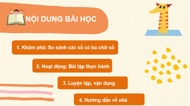 Giáo án điện tử Toán lớp 2 Bài 53: So sánh các số có ba chữ số | PPT Toán lớp 2 Kết nối tri thức