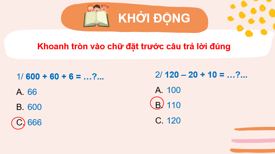 Giáo án điện tử Toán lớp 2 Bài 75: Ôn tập chung | PPT Toán lớp 2 Kết nối tri thức