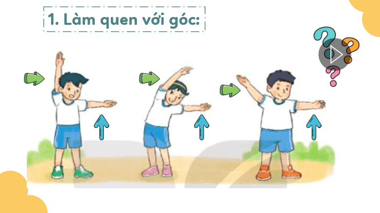 Giáo án điện tử Toán lớp 3 Bài 18: Góc, góc vuông, góc không vuông | PPT Toán lớp 3 Kết nối tri thức