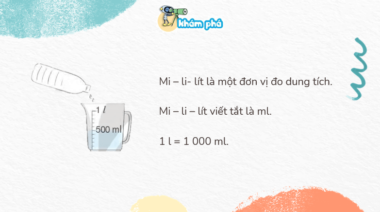 Giáo án điện tử Toán lớp 3 Bài 32: Mi - li -lít | PPT Toán lớp 3 Kết nối tri thức