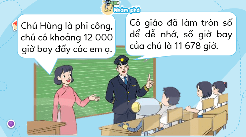 Giáo án điện tử Toán lớp 3 Bài 61: Làm tròn số đến hàng nghìn, hàng chục nghìn | PPT Toán lớp 3 Kết nối tri thức