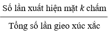 Giáo án Toán 6 Bài 4: Xác suất thực nghiệm trong một trò chơi và thí nghiệm đơn giản | Cánh diều