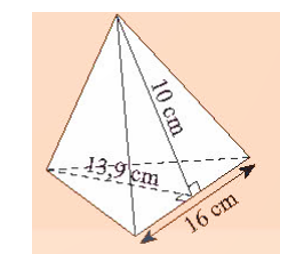 Giáo án Toán 8 Bài 2: Diện tích xung quanh và thể tích của hình chóp tam giác đều, hình chóp tứ giác đều | Chân trời sáng tạo