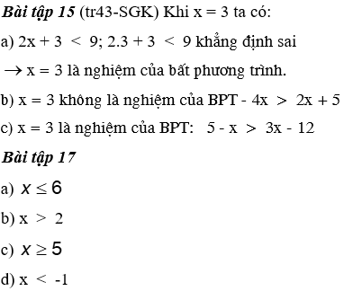 Giáo án Toán 8 Ôn tập chương 3 Đại số mới nhất