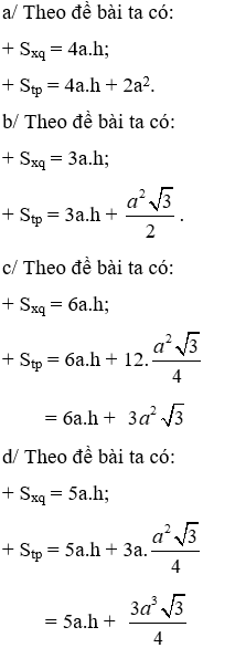 Giáo án Toán 8 Ôn tập chương 4 Hình học mới nhất