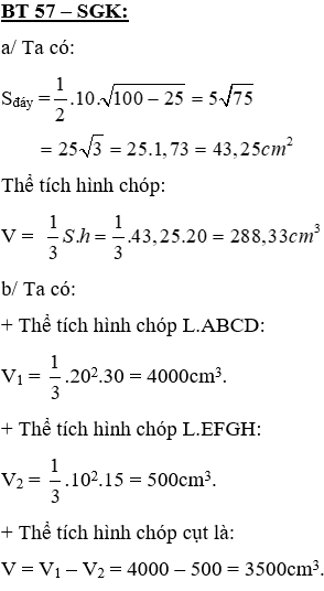 Giáo án Toán 8 Ôn tập chương 4 Hình học mới nhất