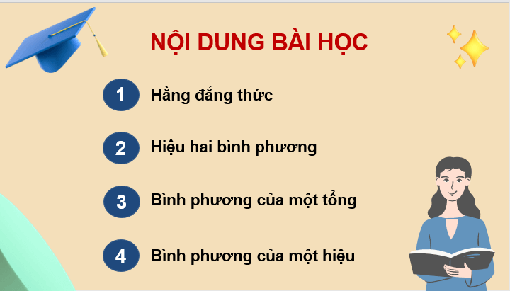 Giáo án điện tử Toán 8 Bài 6: Hiệu hai bình phương. Bình phương của một tổng hay một hiệu | PPT Toán 8 Kết nối tri thức