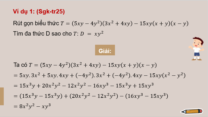 Giáo án điện tử Toán 8 Luyện tập chung (trang 25) | PPT Toán 8 Kết nối tri thức