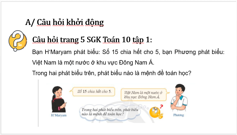 Bài giảng POWERPOINT Toán 10 Cánh diều | Giáo án điện tử (PPT) Toán 10 Cánh diều