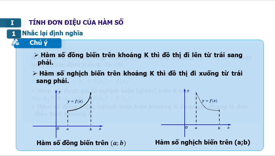 Giáo án điện tử Toán 12 (hay nhất) | Bài giảng powerpoint (PPT) Toán 12