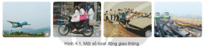 Kể tên các loại hình giao thông ở Việt Nam?